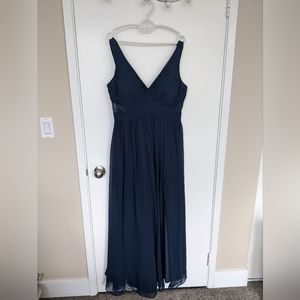 Azazie Navy Blue Bridesmaid Dress